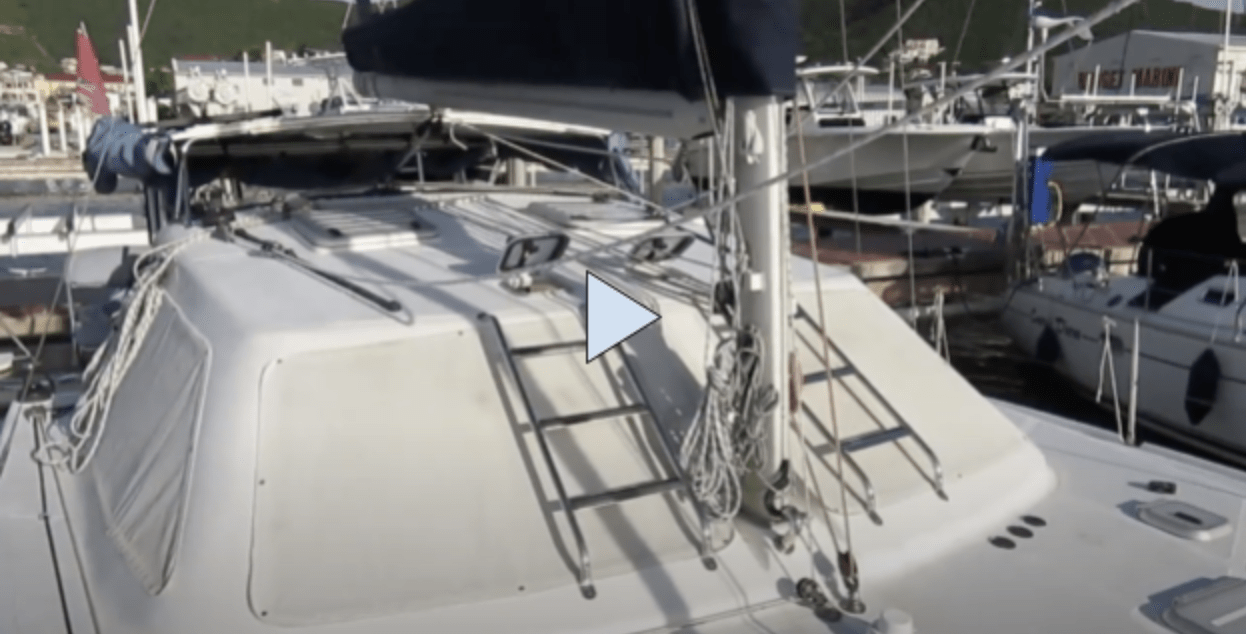 trimaran blue water cruising